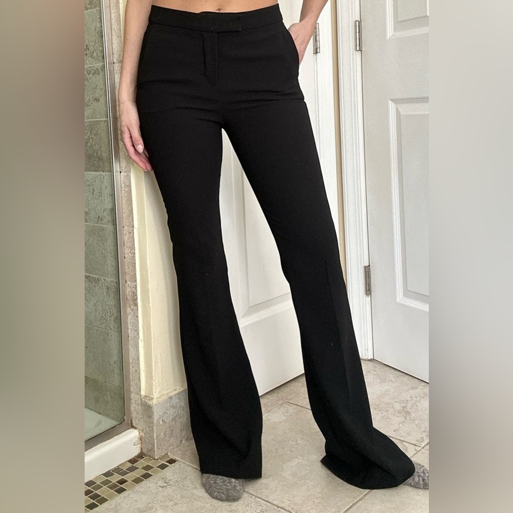 Zara Classic Black Flare Pants